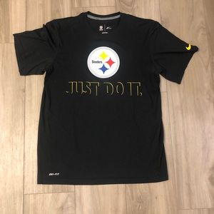 Nike dri-fit shirt Pittsburg Steelers